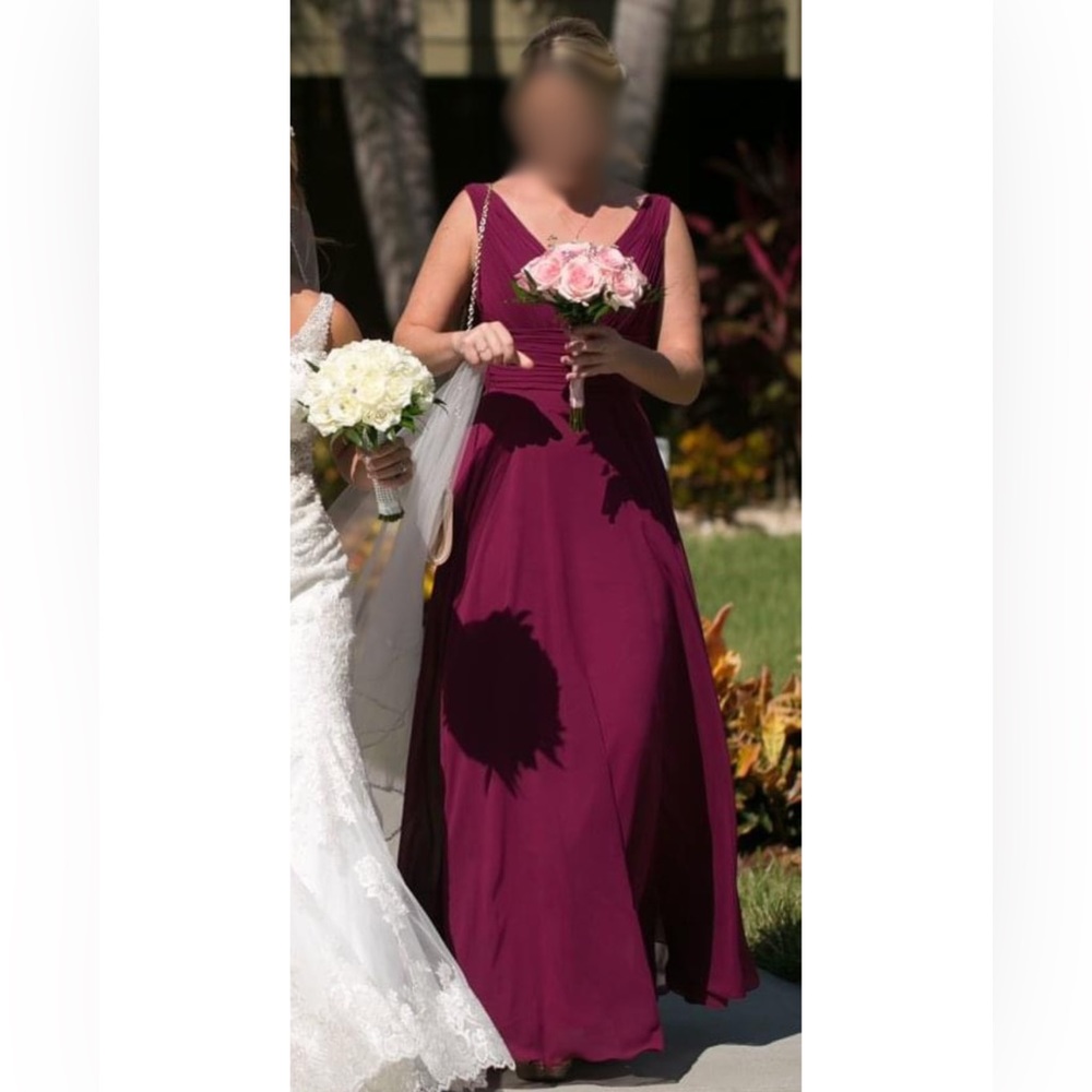 Merlot Bridesmaid Dress
